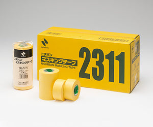 Nichiban #2311 Yellow Washi Masking Tape- Sold by the Sleeve