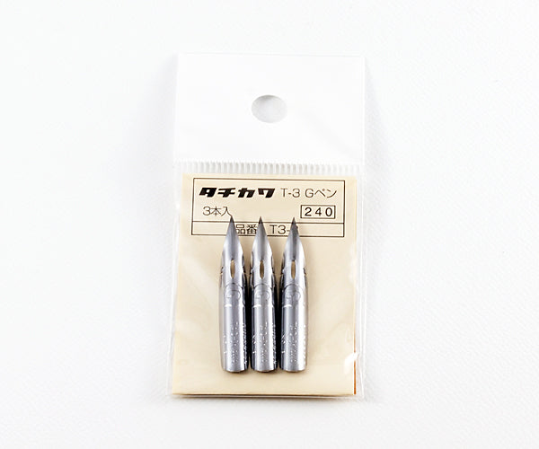 Tachikawa G Pen Nib, Set of 3 Pen Nibs (302018/307044)